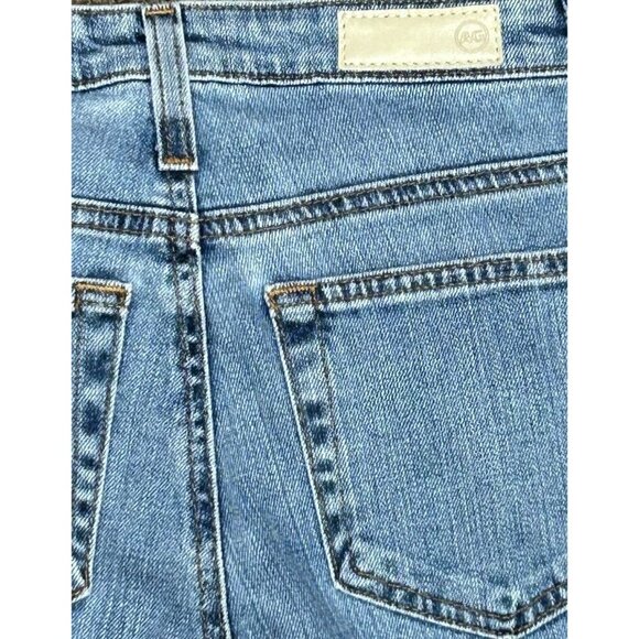 AG-ED Denim The Isabelle High-Rise Straight Crop Jeans Size 22 - Picture 3 of 4
